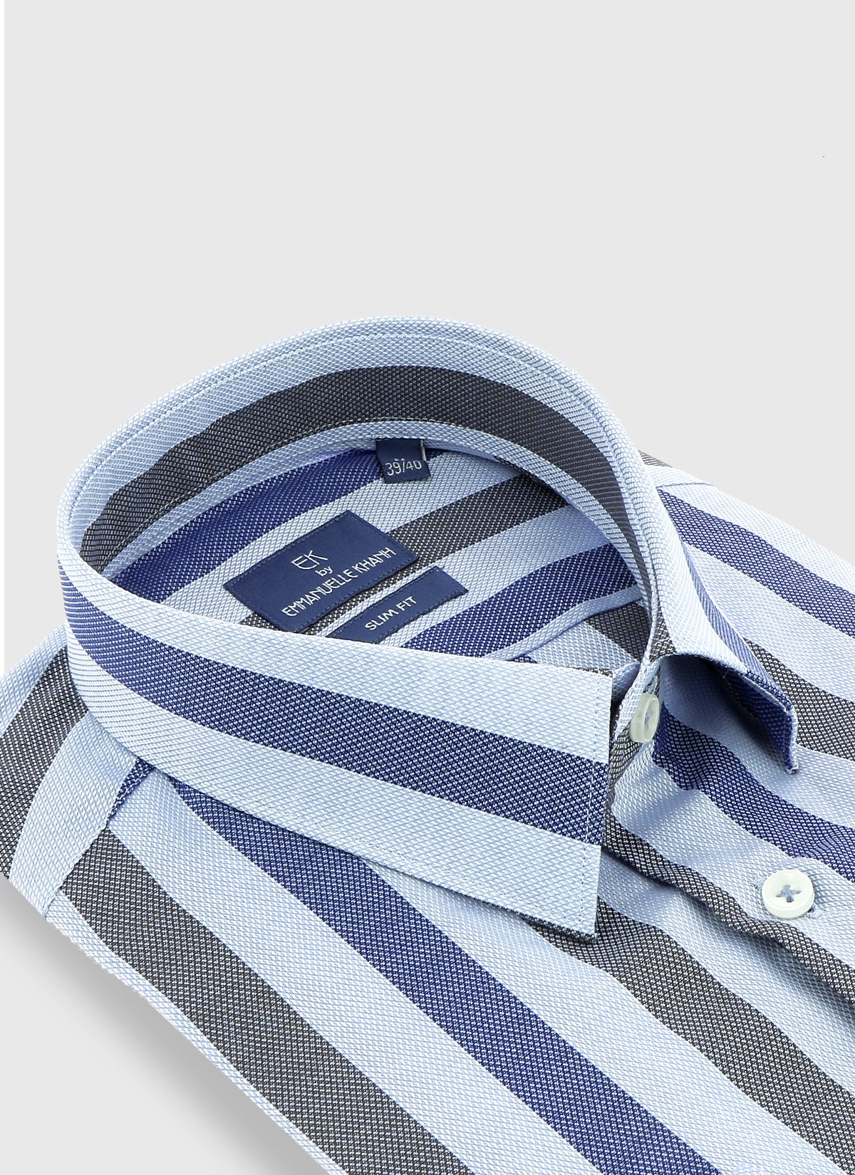 Chemise slim fit en coton Emmanuelle Khanh