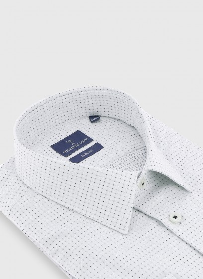 Chemise slim fit en coton Emmanuelle Khanh