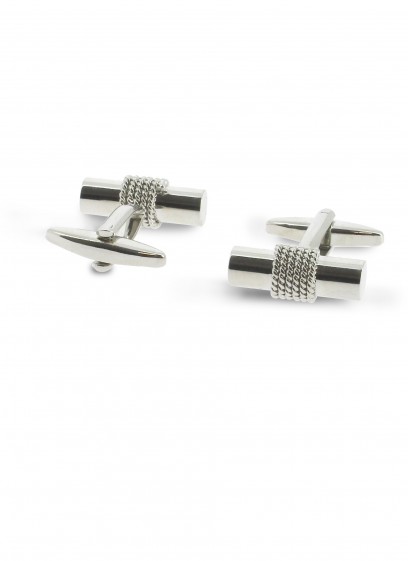 Boutons de manchettes cylindrique Emmanuelle Khanh