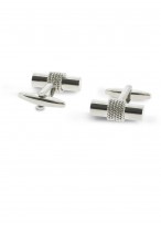 Boutons de manchettes cylindrique Emmanuelle Khanh