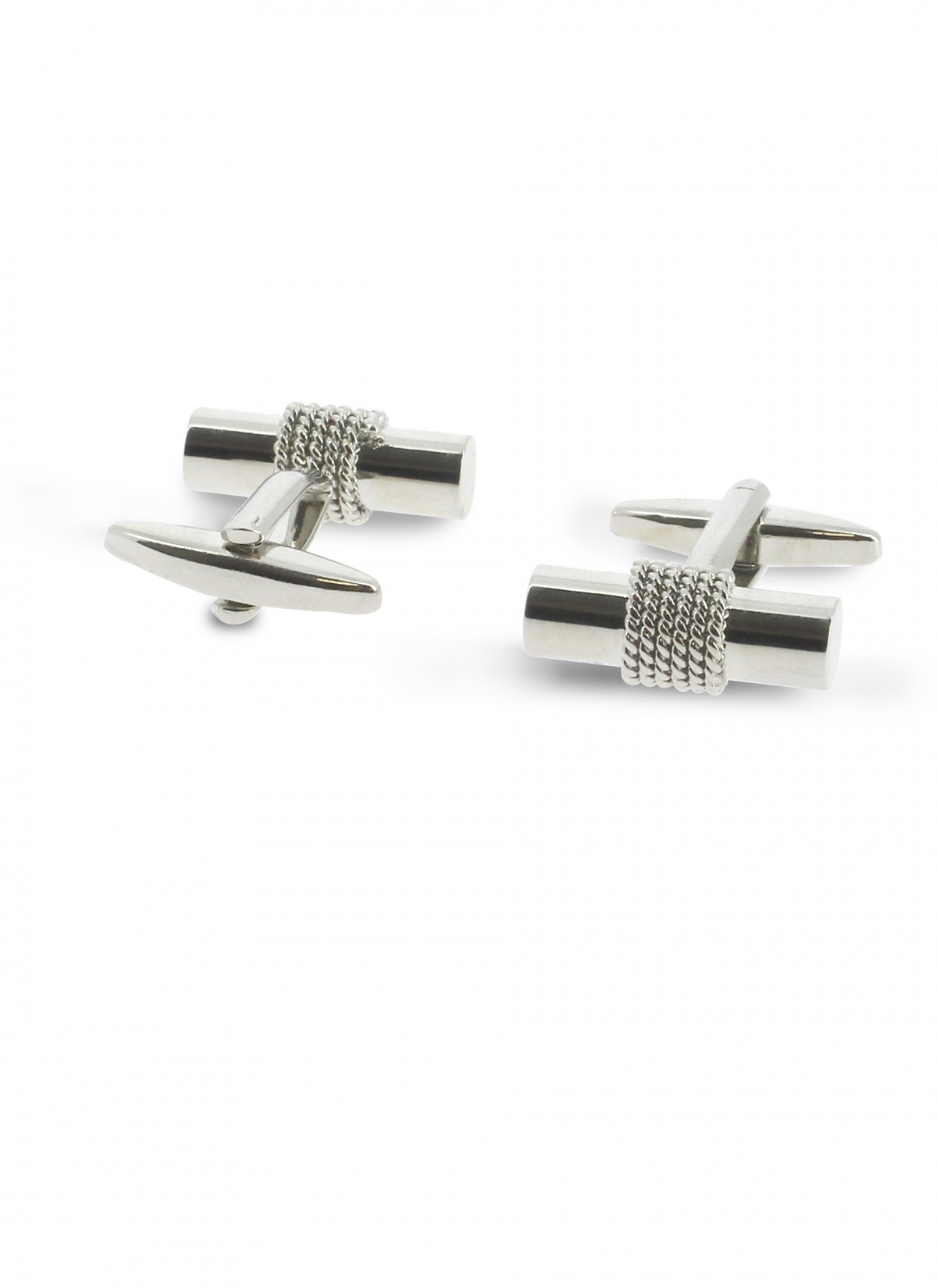 Boutons de manchettes cylindrique Emmanuelle Khanh