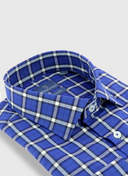 Chemise regular fit en coton Emmanuelle Khanh