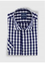 Chemisette regular fit en coton Emmanuelle Khanh _ 88 - Bleu marine