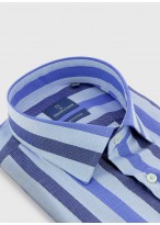 Chemisette regular fit en coton Emmanuelle Khanh _ 83 - Bleu
