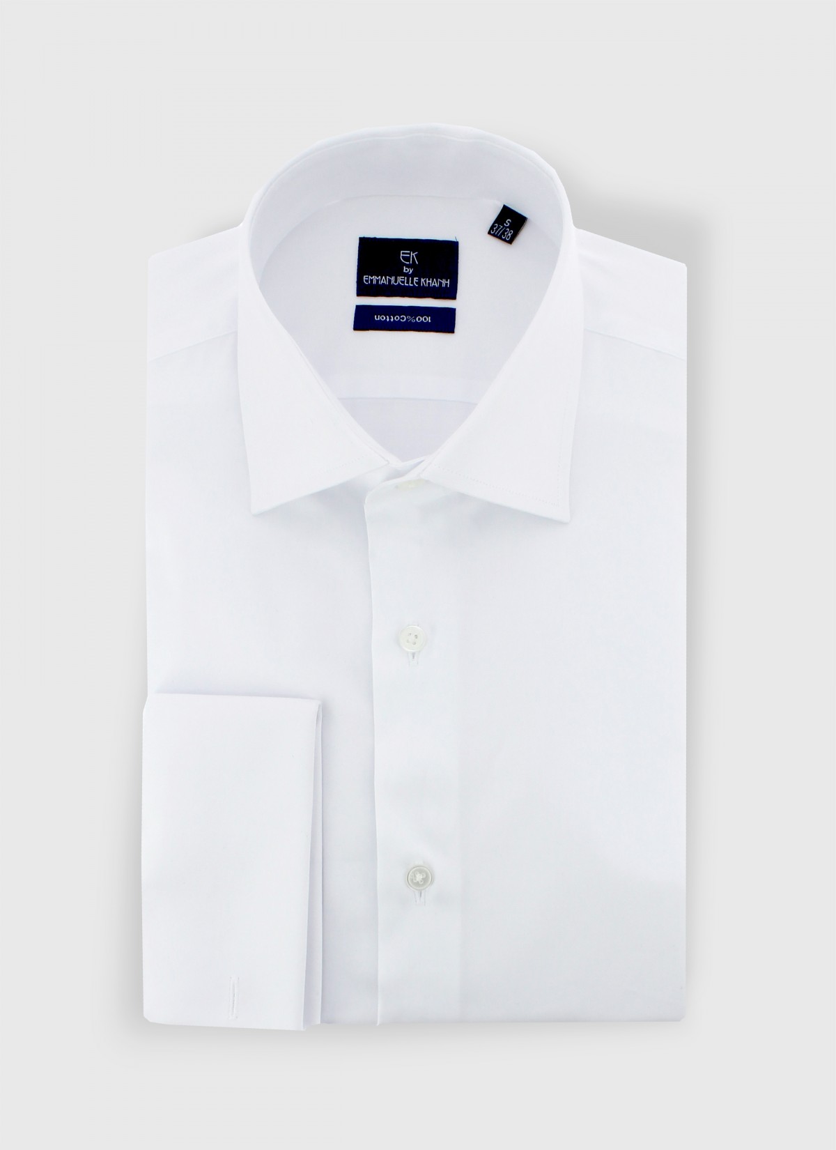 Italian collar regular shirt Emmanuelle Khanh