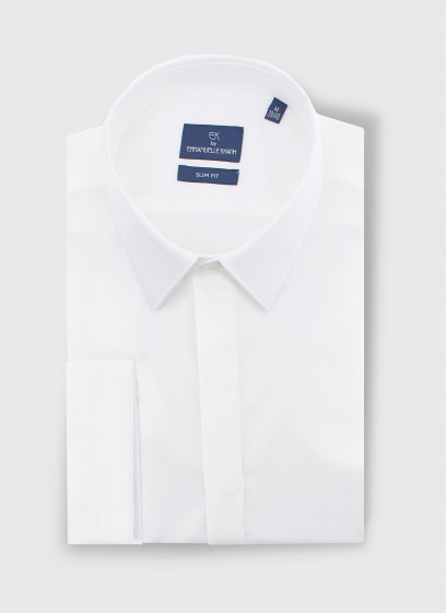 Chemise slim  col classique Emmanuelle Khanh