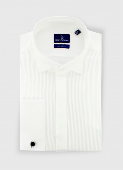 Chemise regular à plastron Emmanuelle Khanh