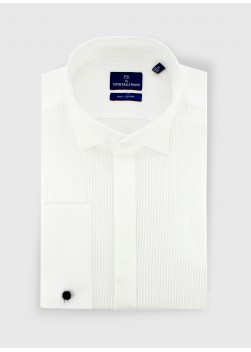 Chemise regular à plastron Emmanuelle Khanh