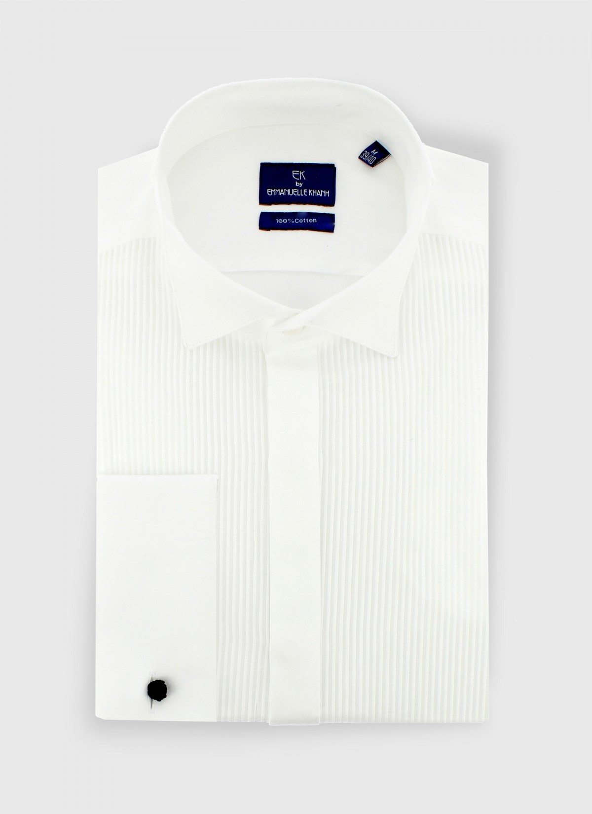 Chemise regular à plastron Emmanuelle Khanh