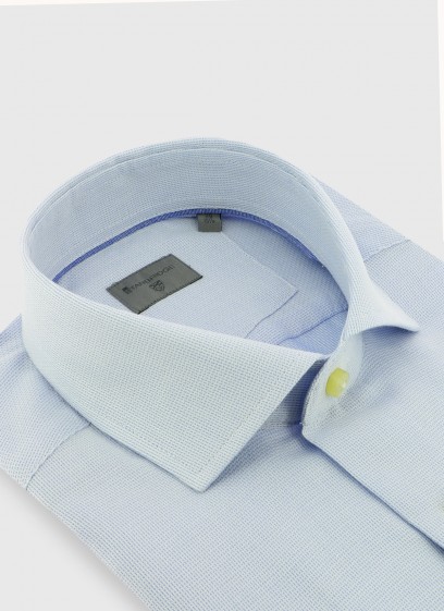 Chemise slim col italien Stanbridge