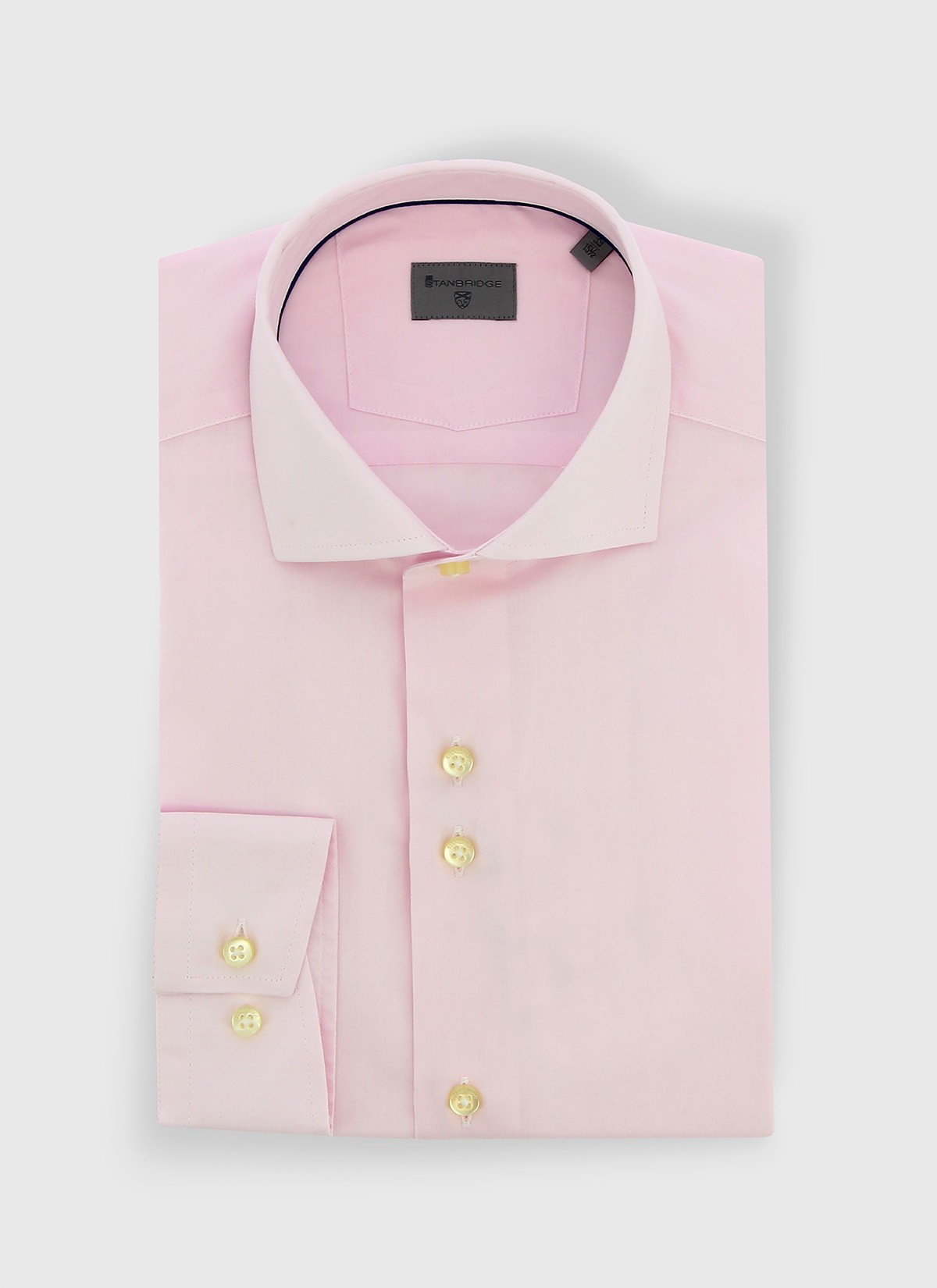 Chemise slim col italien Stanbridge