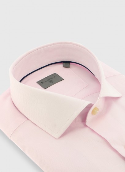 Chemise slim col italien Stanbridge