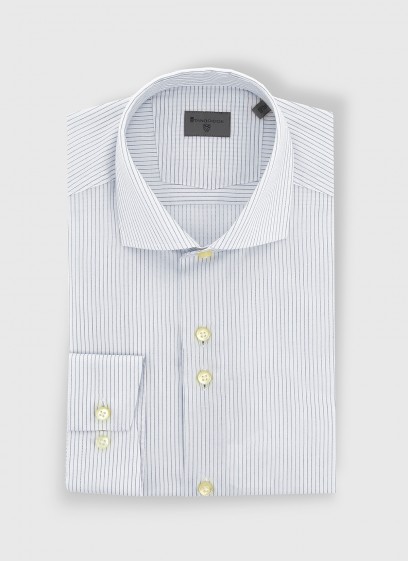 Chemise slim col italien Stanbridge