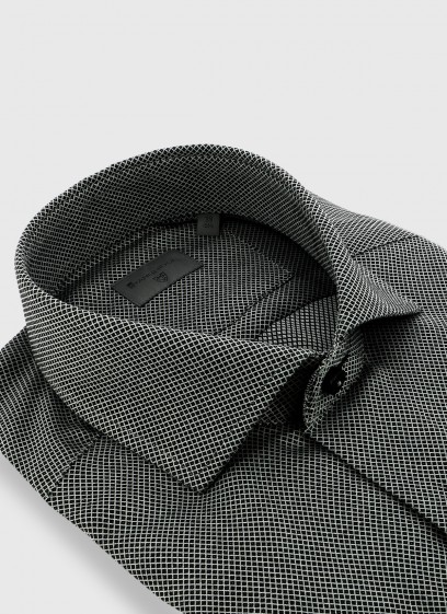 Chemise slim col italien Stanbridge