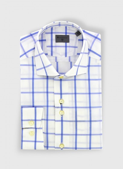 Chemise slim col italien Stanbridge