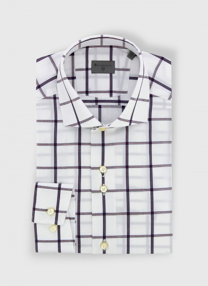 Chemise slim col italien Stanbridge