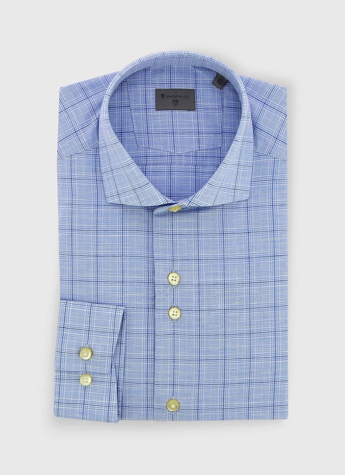 Italian collar slim fit Stanbridge shirt