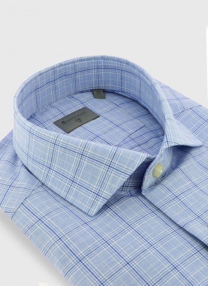 Chemise slim col italien Stanbridge