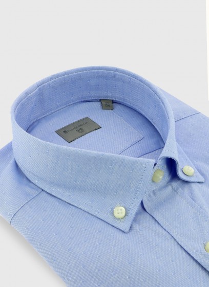 Chemise slim col italien Stanbridge