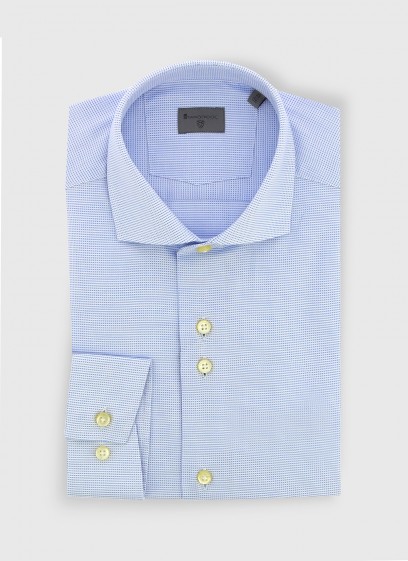 Chemise slim col italien Stanbridge