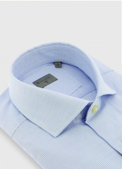 Chemise slim col italien Stanbridge