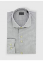 Chemise slim col italien Stanbridge _ 21 - Gris perle