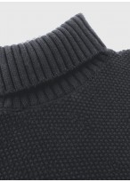 Pull col roulé en laine Emmanuelle Khanh _ 22 - Gris moyen