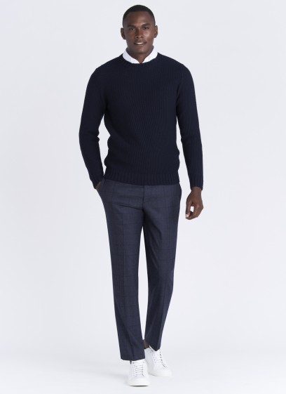 Pull col rond en laine Emmanuelle Khanh