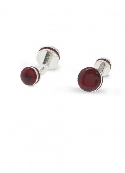 Boutons de manchettes à émail coloré Emmanuelle Khanh