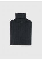 Pull fin col roulé en laine mérinos Emmanuelle Khanh  _ 24 - Gris anthracite
