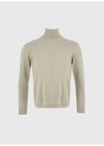 Pull col roulé en laine vierge Emmnauelle Khanh _ 31 - Beige clair