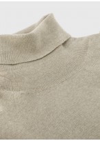 Pull col roulé en laine vierge Emmnauelle Khanh _ 31 - Beige clair