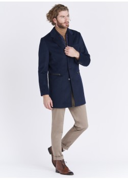 Manteau en laine mélangée Emmanuelle Khanh