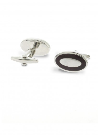 Boutons de manchettes ovale Emmanuelle Khanh