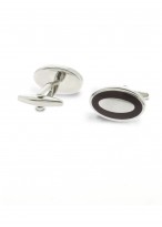 Boutons de manchettes ovale Emmanuelle Khanh