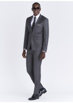 Costume Slim fit Lanificio F.LLI Cerruti DAL 1881 23 - Gris foncé