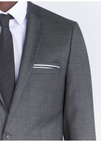Costume Slim fit Lanificio F.LLI Cerruti DAL 1881 23 - Gris foncé