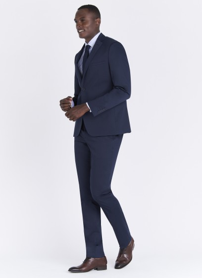 Costume Slim fit Emmanuelle Khanh _ 88 - Bleu marine
