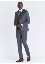 Costume en Flanelle Emmanuelle Khanh _ 22 - Gris moyen