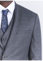 Costume en Flanelle Emmanuelle Khanh _ 22 - Gris moyen