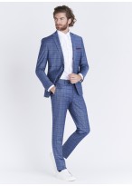 Costume Regular fit Emmanuelle Khanh _ 84 - Bleu denim