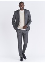 Costume slim fit Emmanuelle Khanh_23 - Gris foncé