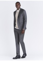 Costume slim fit Emmanuelle Khanh_23 - Gris foncé