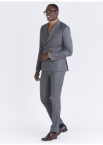 Costume croisé Emmanuelle Khanh _ 23 - Gris foncé