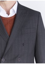 Costume croisé Emmanuelle Khanh _ 24 - Gris anthracite