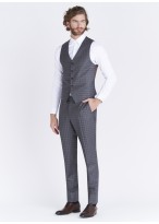 Gilet Slim fit Emmanuelle Khanh _ 23 - Gris foncé