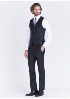Gilet Slim fit Emmanuelle Khanh _ 88 - Bleu marine