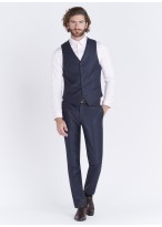 Gilet Slim fit Emmanuelle Khanh _ 88 - Bleu marine