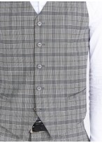 Gilet Slim fit Emmanuelle Khanh _ 21 - Gris perle
