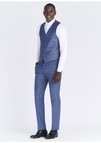 Gilet Slim fit Emmanuelle Khanh _ 82 - Bleu électrique